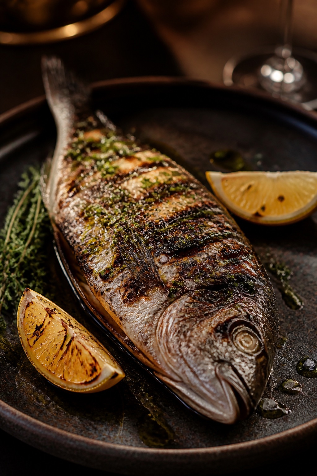 Grillad fisk